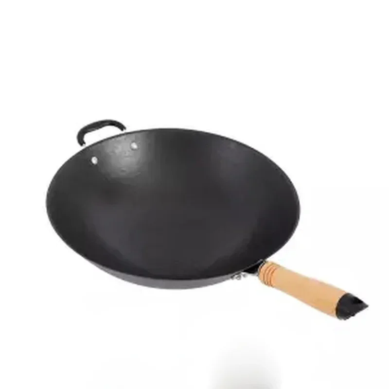 Cast Iron Wok Home Uncoated Manual Non-stick Pan Round Bottom Induction Cooker Gas Stove Wok Frying Pan Cooking Non Stick Pan
Cast Iron Wok Home Uncoated Manual Non-stick Pan Round Bottom Induction Cooker Gas Stove Wok Frying Pan Cooking Non Stick Pan
