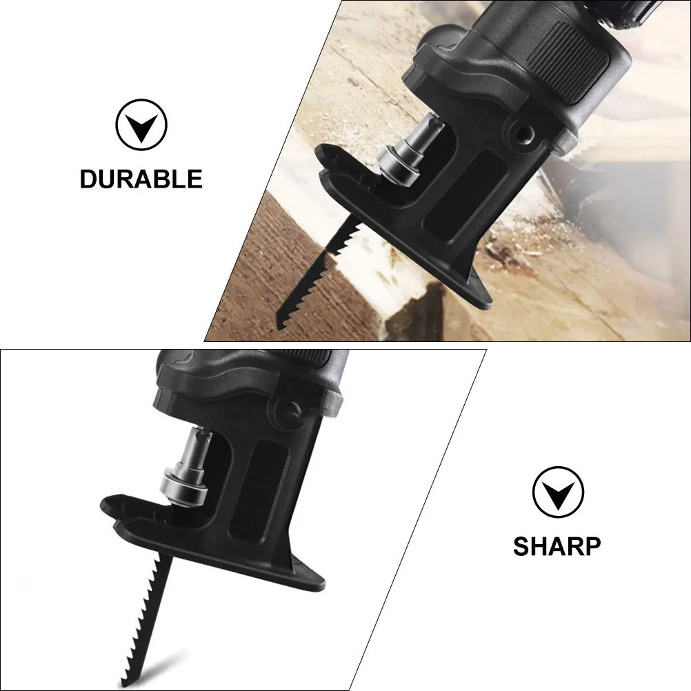 Electric Reciprocating Saw Woodworking Cutting Drill Black High Hardness Blades Long Life Change Compact
Electric Reciprocating Saw Woodworking Cutting Drill Black High Hardness Blades Long Life Change Compact