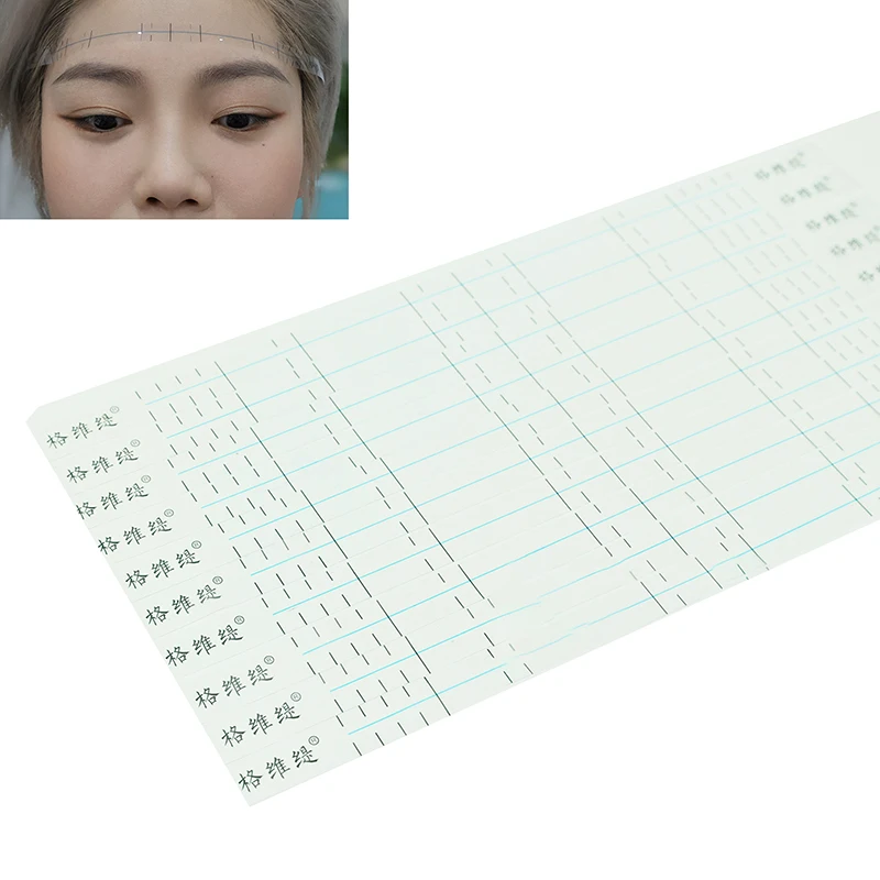 30pcs Eyebrow Ruler Stickers Disposable Adhesive Eyebrow Measurement Stencil For Microblading Permanent Makeup Tools
30pcs Eyebrow Ruler Stickers Disposable Adhesive Eyebrow Measurement Stencil For Microblading Permanent Makeup Tools