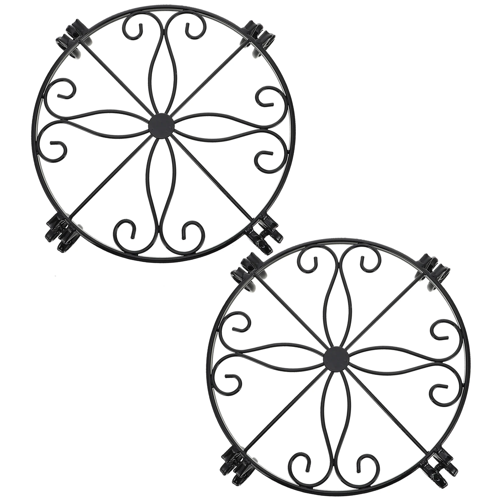 2PCS Black Heatproof Pot Flowerpot Holder for Plant Display Rack Flowerpot Holder Decor
2PCS Black Heatproof Pot Flowerpot Holder for Plant Display Rack Flowerpot Holder Decor