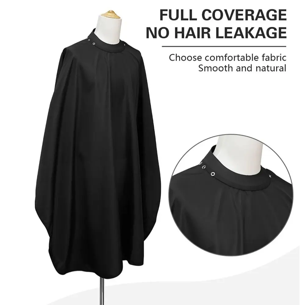 New Silicone Neckline Haircut Cloth Hidden Buckle Waterproof Barber Cape Hairdress Gown
New Silicone Neckline Haircut Cloth Hidden Buckle Waterproof Barber Cape Hairdress Gown
