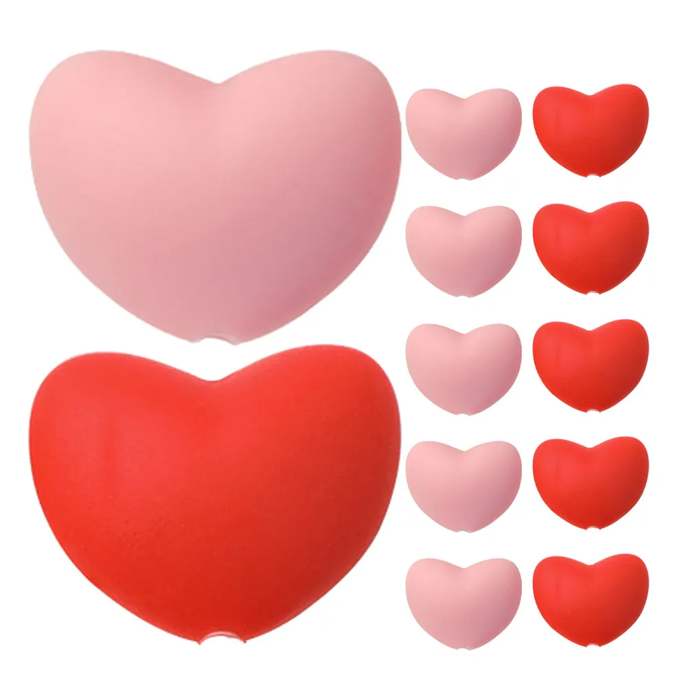 12Pcs Soft Flexible Silicone Needle Protectors Knitting Point Covers Cute Heart-Shaped Stopper Set Easy to Use on-The-
12Pcs Soft Flexible Silicone Needle Protectors Knitting Point Covers Cute Heart-Shaped Stopper Set Easy to Use on-The-