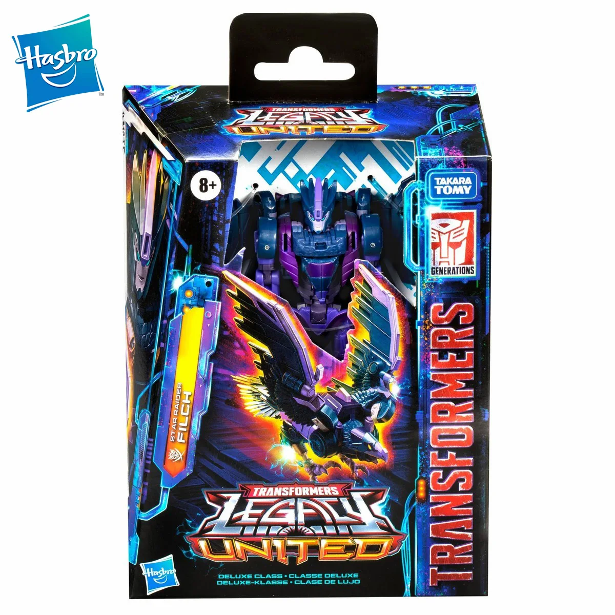 In stock original Hasbro Transformers Legacy United Deluxe Class Star Raider Filch action figure collectible model boy gift
In stock original Hasbro Transformers Legacy United Deluxe Class Star Raider Filch action figure collectible model boy gift