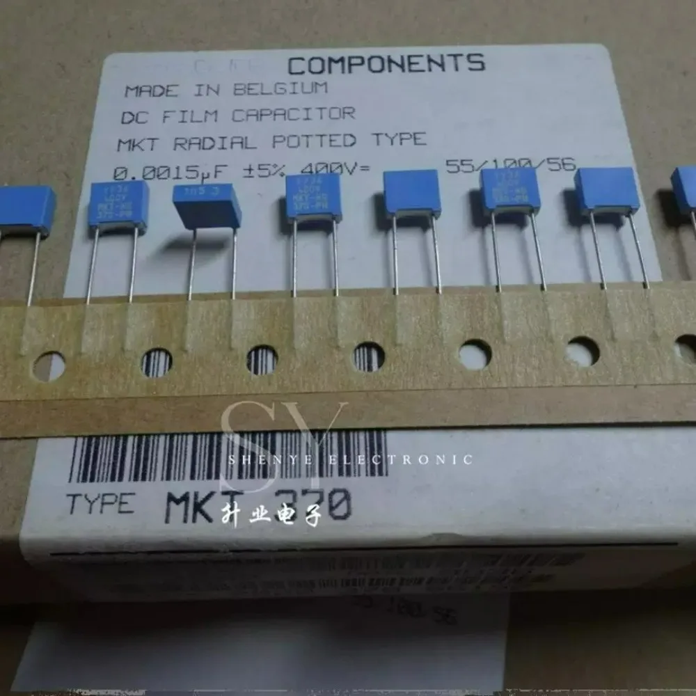 20pcs/lot MKT370 0.0015uf 400v 1.5nf 1n5 1500pf 152 J brand new 5mm film capacitor 222237066152
20pcs/lot MKT370 0.0015uf 400v 1.5nf 1n5 1500pf 152 J brand new 5mm film capacitor 222237066152