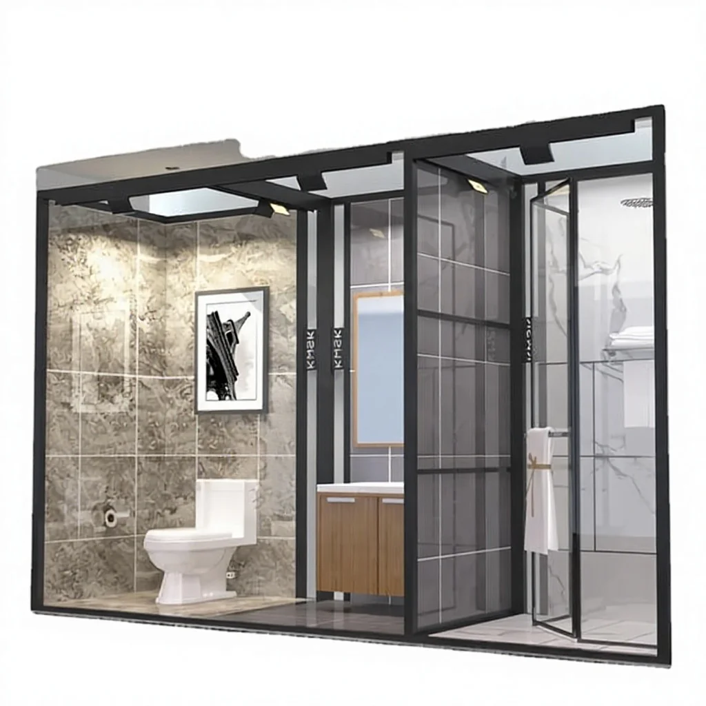 &c Customize Logo Style High Quality Sanitary Ware Bathroom Tile Display Rack Stand Boya Display BYS-03 for for Tradeshow Use
&c Customize Logo Style High Quality Sanitary Ware Bathroom Tile Display Rack Stand Boya Display BYS-03 for for Tradeshow Use
