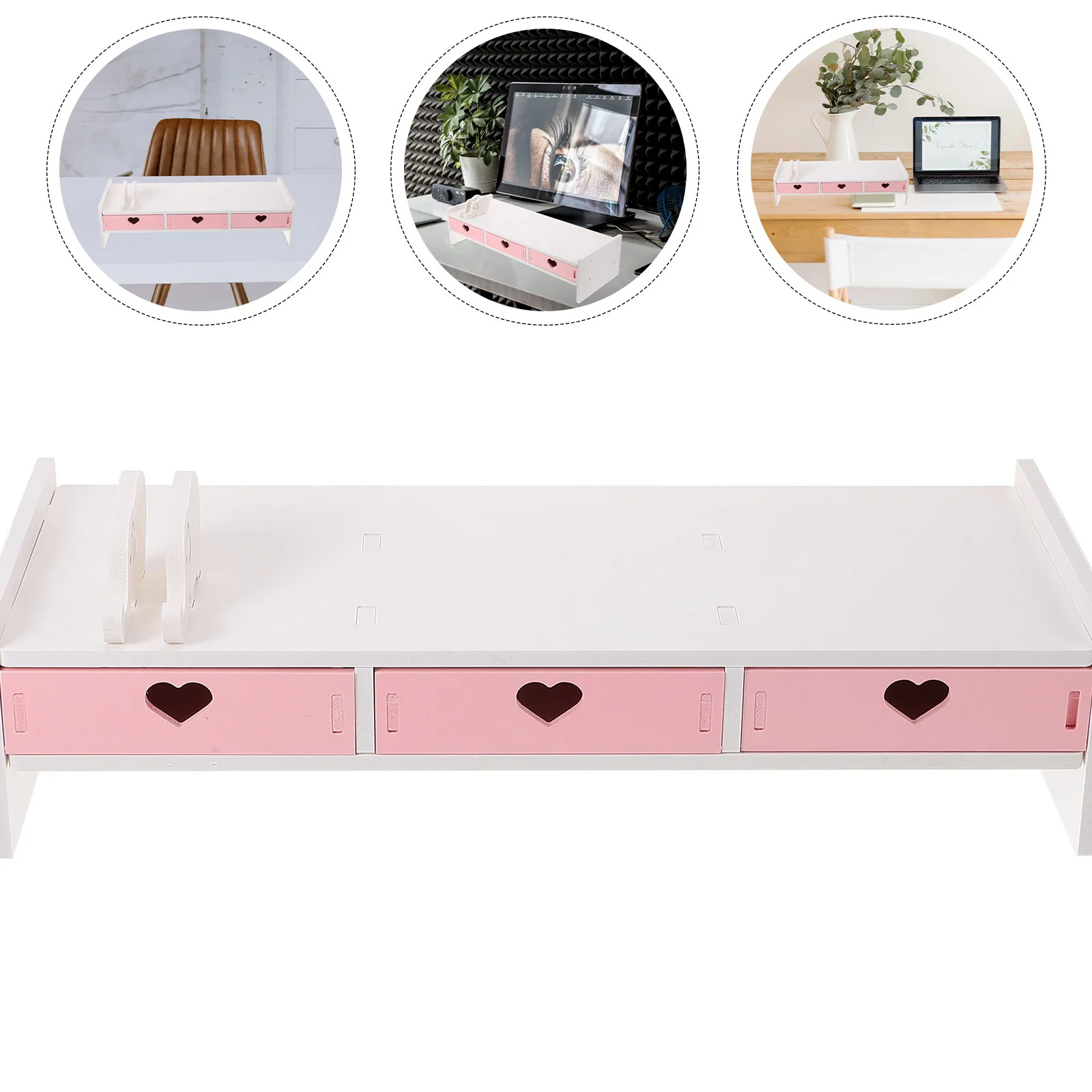 1Pcs Computer Monitor Stand with Drawer Desktop Organizer Riser for Screen Elevation and Clutter Control Smooth Edges Eco
1Pcs Computer Monitor Stand with Drawer Desktop Organizer Riser for Screen Elevation and Clutter Control Smooth Edges Eco
