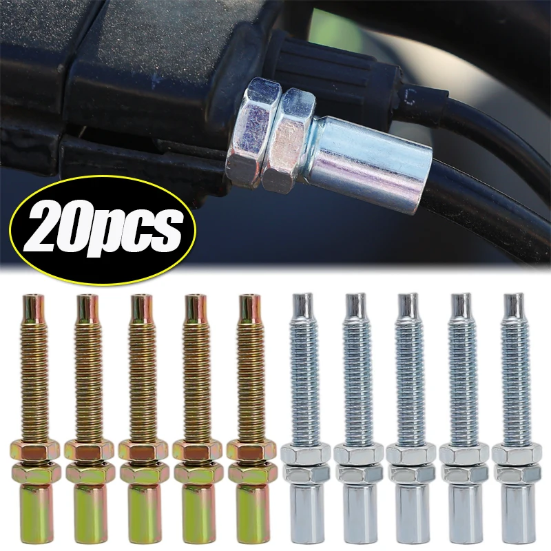 Универсальный регулируемый алюминиевый винт регулятора троса дроссельной заслонки, аксессуары для троса дроссельной заслонки мотоцикла, регулировочный винт M8
Универсальный регулируемый алюминиевый винт регулятора троса дроссельной заслонки, аксессуары для троса дроссельной заслонки мотоцикла, регулировочный винт M8