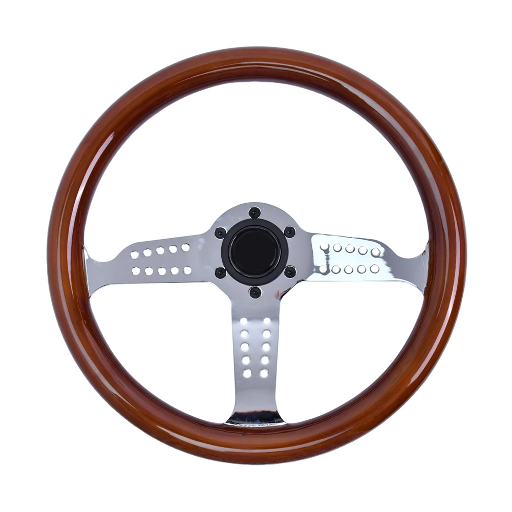 14inch JDM Heritage Wood Grain Steering Wheel Grand Prix Mahogany Wood Classic Sports Steering Wheel with PCD 70MM
14inch JDM Heritage Wood Grain Steering Wheel Grand Prix Mahogany Wood Classic Sports Steering Wheel with PCD 70MM