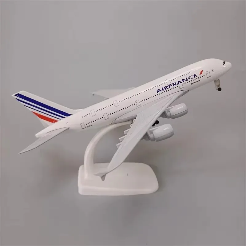 20CM A380 France Airline 1:400 Airbus Alloy Aircraft Model Die-cast Airplane Model with Wheel Stand Collectible Display Model
20CM A380 France Airline 1:400 Airbus Alloy Aircraft Model Die-cast Airplane Model with Wheel Stand Collectible Display Model