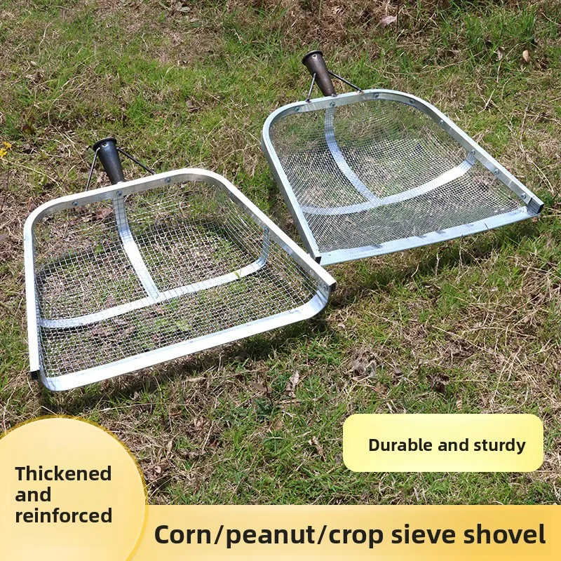 Large Stainl Steel Soil Leaching Tool Corn ovel Aicultural Filter Screen Sand Sieve Farm Work Hand Tool Wood Handle
Large Stainl Steel Soil Leaching Tool Corn ovel Aicultural Filter Screen Sand Sieve Farm Work Hand Tool Wood Handle