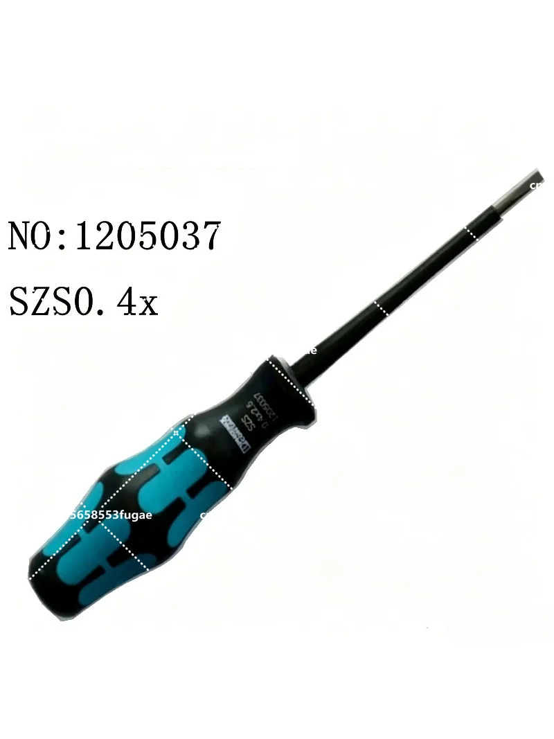 Screwdriver SZS 0.4x2.5x80mm, Precision Slotted Tip for Electronics Repair, 80mm Blade Length
Screwdriver SZS 0.4x2.5x80mm, Precision Slotted Tip for Electronics Repair, 80mm Blade Length