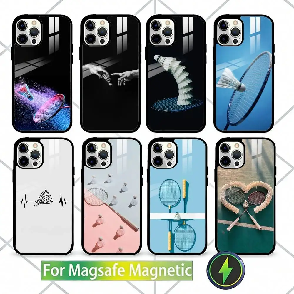 Sport Badminton Cool Phone Case For iPhone17,16,15,14,13 Plus,Pro Max Magnetic For Magsafe Wireless Charging
Sport Badminton Cool Phone Case For iPhone17,16,15,14,13 Plus,Pro Max Magnetic For Magsafe Wireless Charging