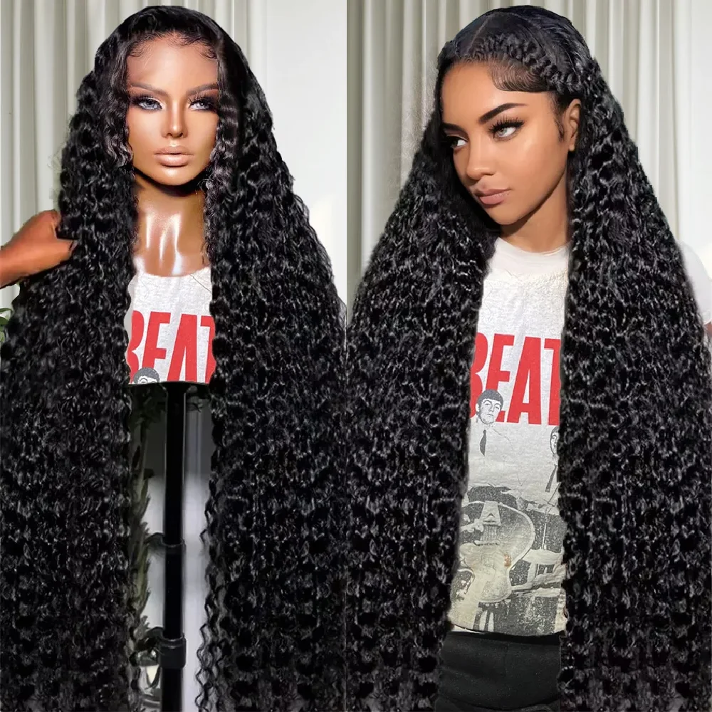 200 Density Deep Wave Wig 13x4 13x6 Transparent HD Lace Frontal 36 Inch Curly Water Wave Wig Human Hair Wigs For Women Wig
200 Density Deep Wave Wig 13x4 13x6 Transparent HD Lace Frontal 36 Inch Curly Water Wave Wig Human Hair Wigs For Women Wig