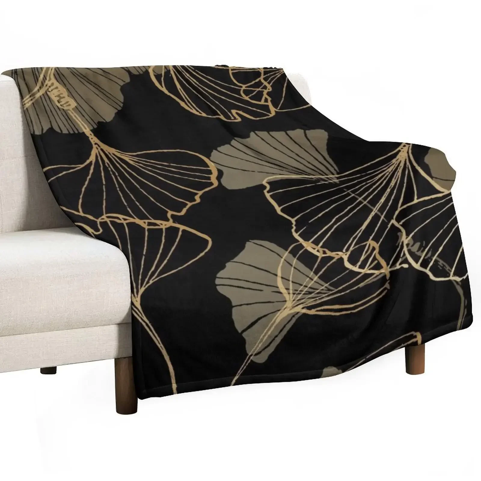 Ginkgo Throw Blanket Bed Fashionable Luxury Thicken Bed linens Blankets 
Ginkgo Throw Blanket Bed Fashionable Luxury Thicken Bed linens Blankets
