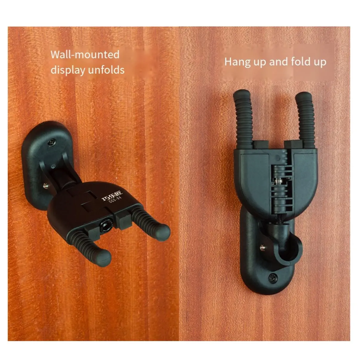 Doings GGS-04 Metal Guitar Hanger Hook Wall Mount Non-Slip Holder Foldable Guitar Stand for Electric Acoustic
Doings GGS-04 Metal Guitar Hanger Hook Wall Mount Non-Slip Holder Foldable Guitar Stand for Electric Acoustic