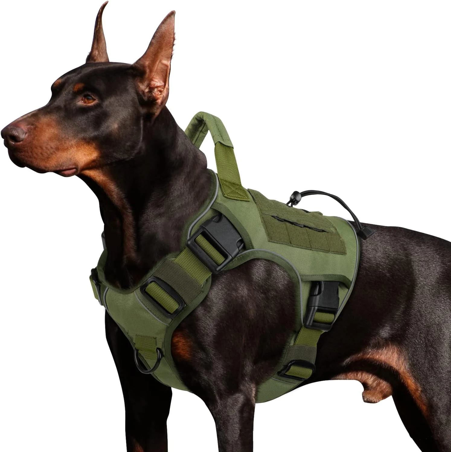 STLFDog Harness Dogs No Pull Adjustable Pet Harness Reflective Training Easy Control Pet Vest Service Dog Harnesses for Large Do
STLFDog Harness Dogs No Pull Adjustable Pet Harness Reflective Training Easy Control Pet Vest Service Dog Harnesses for Large Do