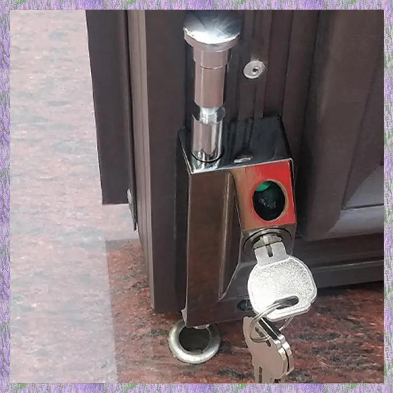 A63K-3X Sliding Door Lock For Window Glass Patio Doors Silver Auxiliary Security Lock Glass Door Lock Mortise Lock
A63K-3X Sliding Door Lock For Window Glass Patio Doors Silver Auxiliary Security Lock Glass Door Lock Mortise Lock