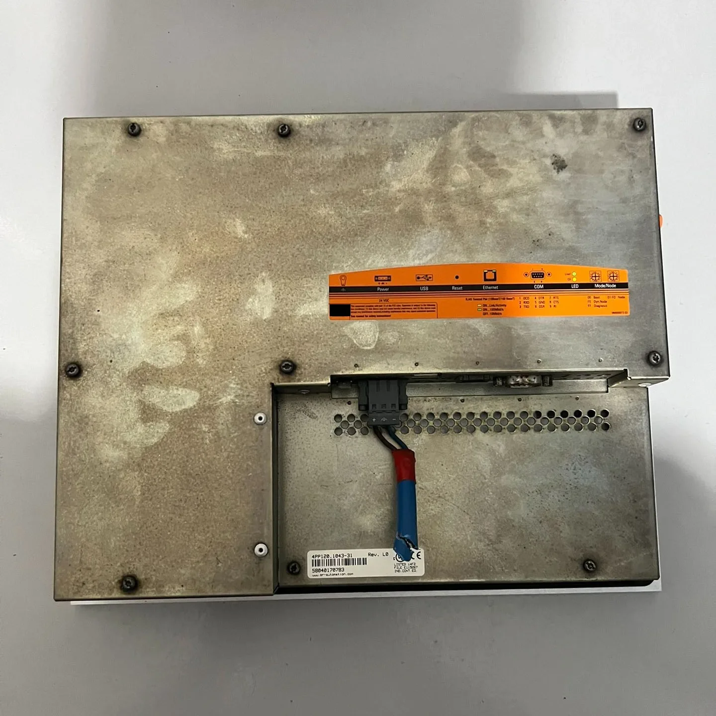 POWER PANEL 4PP120.1043-31 Touch Panel
POWER PANEL 4PP120.1043-31 Touch Panel