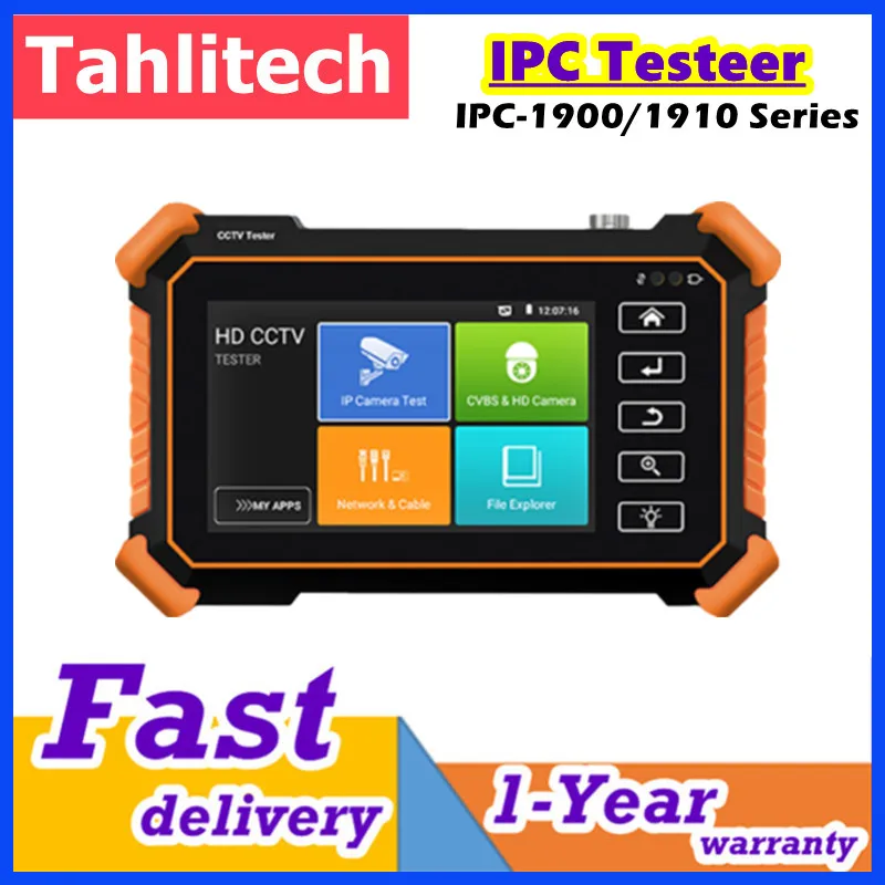 4K портативный тестер CCTV IPC 8MP AHD CVI TVI инструмент для тестирования WIFI UTP кабельный тестер кабельный трекер IPC-1910C 4 "сенсорный экран
4K портативный тестер CCTV IPC 8MP AHD CVI TVI инструмент для тестирования WIFI UTP кабельный тестер кабельный трекер IPC-1910C 4 "сенсорный экран