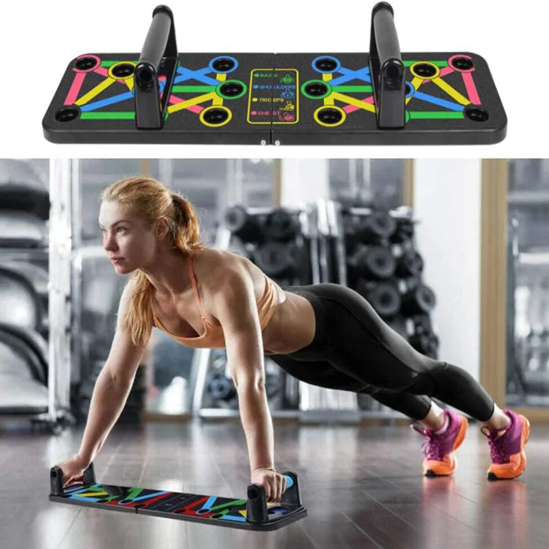 Portable Folding Push Ups Stands Exercise Equipment Push Up Board Chest Muscle Training Push-up Bar System Fitness Equipment
Portable Folding Push Ups Stands Exercise Equipment Push Up Board Chest Muscle Training Push-up Bar System Fitness Equipment