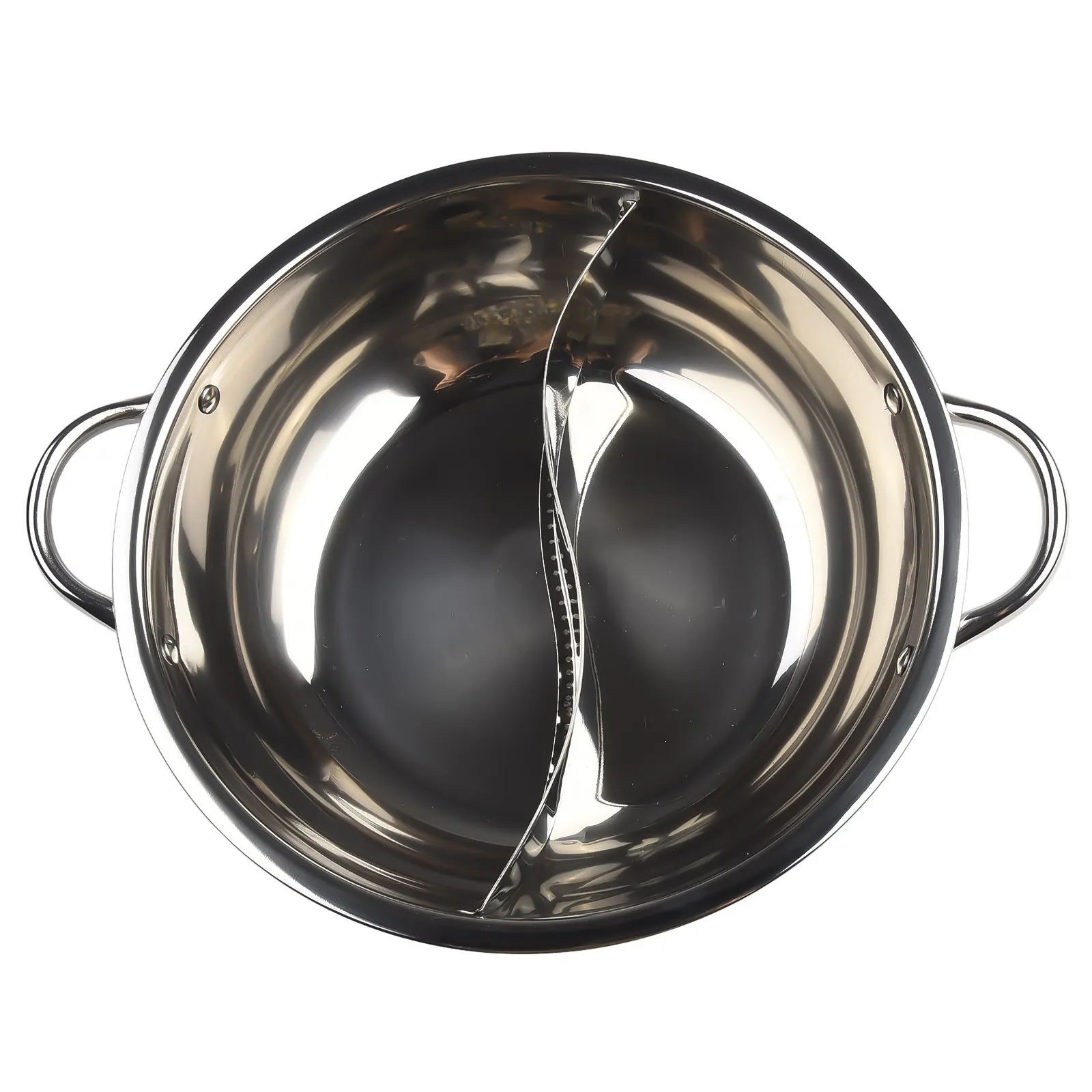 Twin Divided Hot Pot Kitchen Soup Home Stainless Steel Compatible Pot Cooking Dish Plate High Quality Material
Twin Divided Hot Pot Kitchen Soup Home Stainless Steel Compatible Pot Cooking Dish Plate High Quality Material