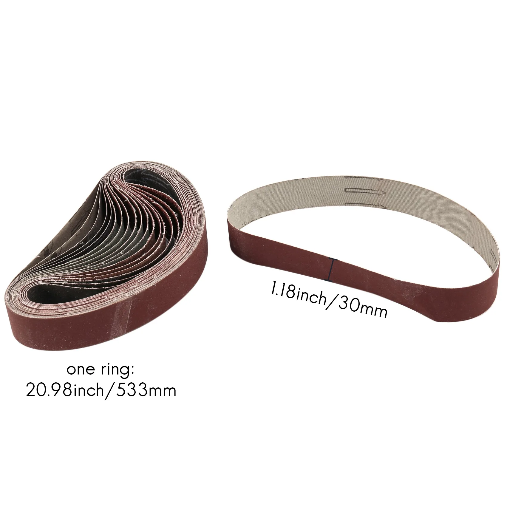 2025+18Pcs Alumina Abrasive Belt 533X30 Brown Corundum Annular Abrasive Belt KX167 Abrasive Belt
2025+18Pcs Alumina Abrasive Belt 533X30 Brown Corundum Annular Abrasive Belt KX167 Abrasive Belt