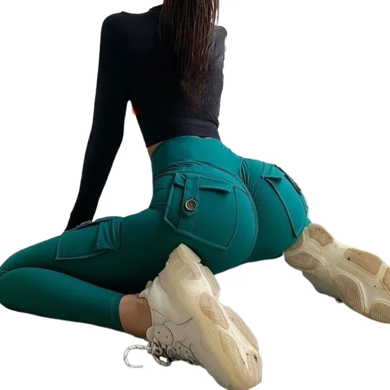 Sport High Elastic Hip Free Trousers Ironing Pocket Quick Dry Ninth Yoga Leggings Belly Lift Soft Waxy Fitness Women Dress Pant
Sport High Elastic Hip Free Trousers Ironing Pocket Quick Dry Ninth Yoga Leggings Belly Lift Soft Waxy Fitness Women Dress Pant