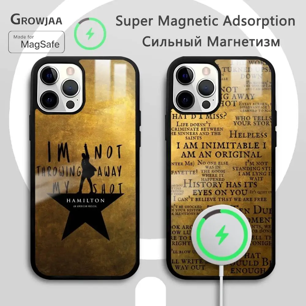 H-Hamilton Musical Lyrics Phone Case For IPhone 16 15 14 13 12 11 Pro Max Plus Mini Magsafe Mirror Wireless Magnetic Funda
H-Hamilton Musical Lyrics Phone Case For IPhone 16 15 14 13 12 11 Pro Max Plus Mini Magsafe Mirror Wireless Magnetic Funda