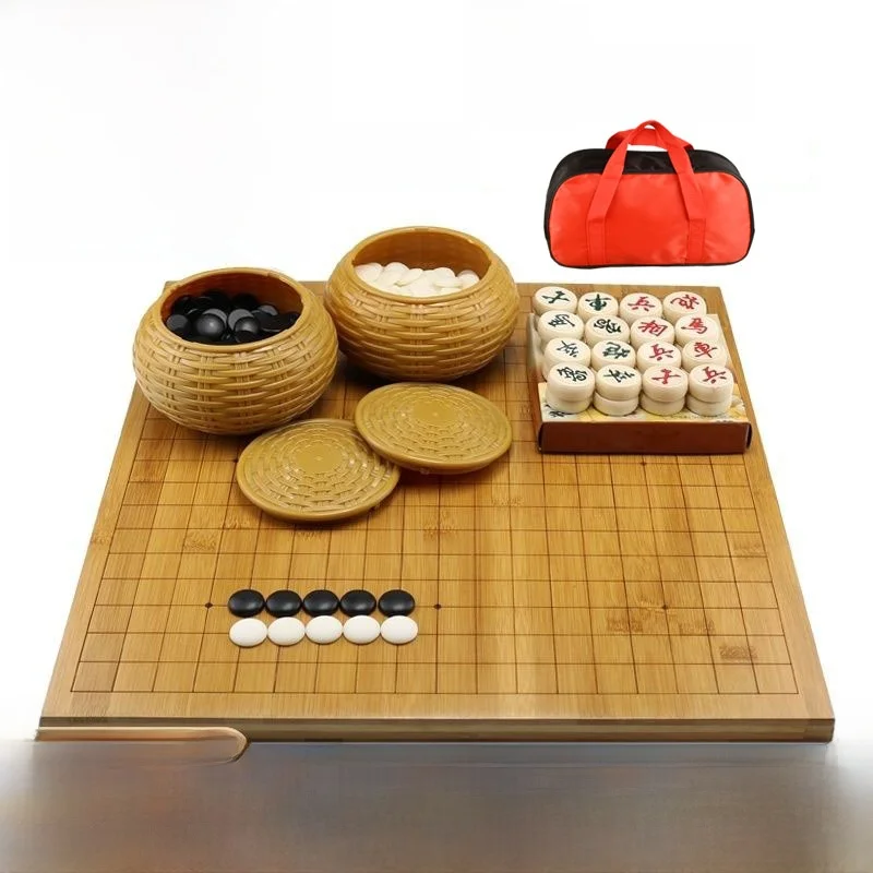 Two-In-One Ch Set Go Board Game Eonal Bla And White Cheers for Children Adults Student nce Enhancement
Two-In-One Ch Set Go Board Game Eonal Bla And White Cheers for Children Adults Student nce Enhancement