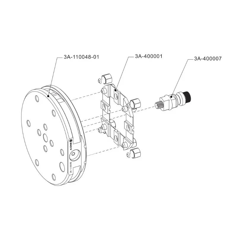 148 Pallet Power Chuck Fixing Plate - Precision Machine Tool Accessory for Secure Workpiece Clamping
148 Pallet Power Chuck Fixing Plate - Precision Machine Tool Accessory for Secure Workpiece Clamping