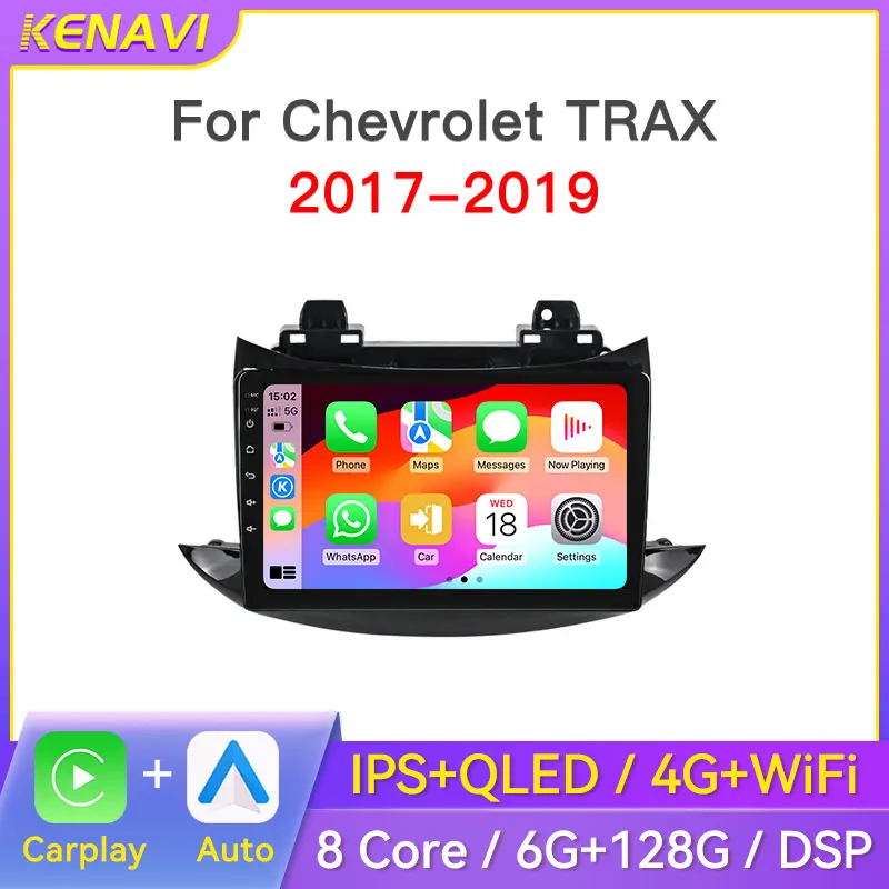 2 Din Android Car Stereo Radio For Chevrolet TRAX 2017 2018 2019 Center Multimedia Player Wireless Carplay Auto GPS FM Head Unit
2 Din Android Car Stereo Radio For Chevrolet TRAX 2017 2018 2019 Center Multimedia Player Wireless Carplay Auto GPS FM Head Unit