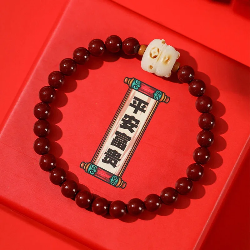 Carbonized Bodhi Root Fortune Cat Purple Gold Sand Bracelet Zodiac Year Single Circle Lucky Bead Amulet Jewelry Holiday Gift
Carbonized Bodhi Root Fortune Cat Purple Gold Sand Bracelet Zodiac Year Single Circle Lucky Bead Amulet Jewelry Holiday Gift