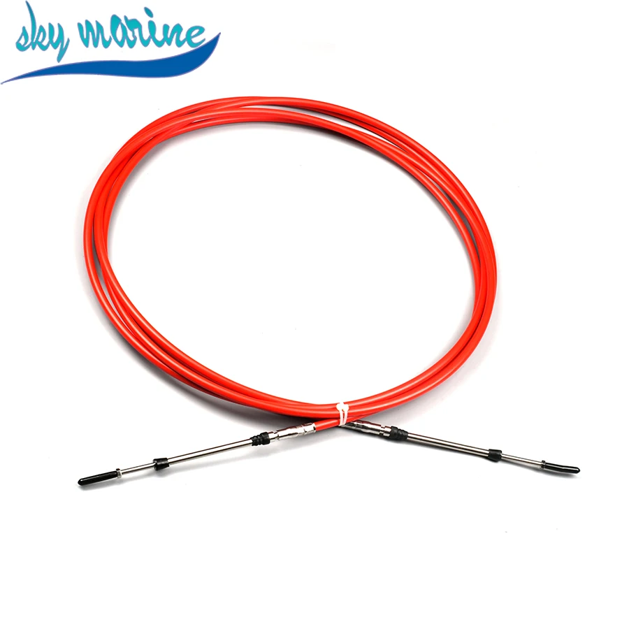 701-48320-50 15FT 701-48320-80 17FT 701-48350-30 24FT Marine Throttle Control Cable For Yamaha Outboard Motor Material: 317
701-48320-50 15FT 701-48320-80 17FT 701-48350-30 24FT Marine Throttle Control Cable For Yamaha Outboard Motor Material: 317