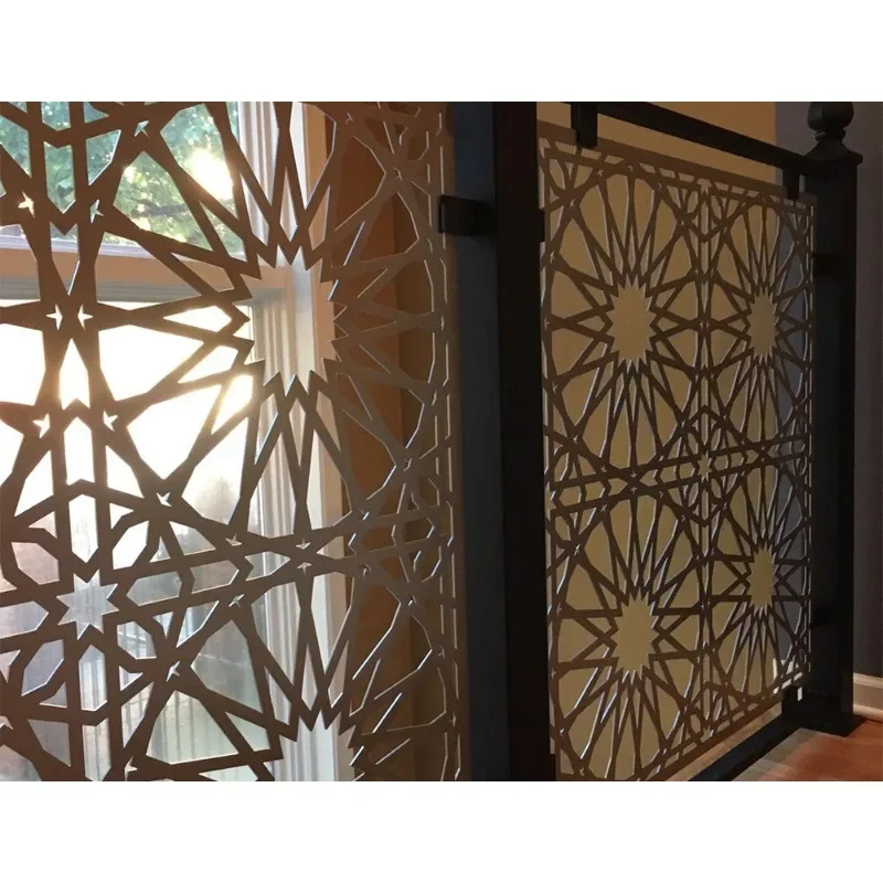Decorative Outdoor Laser Cut Metal Railing System for Balconies and Staircases customized
Decorative Outdoor Laser Cut Metal Railing System for Balconies and Staircases customized