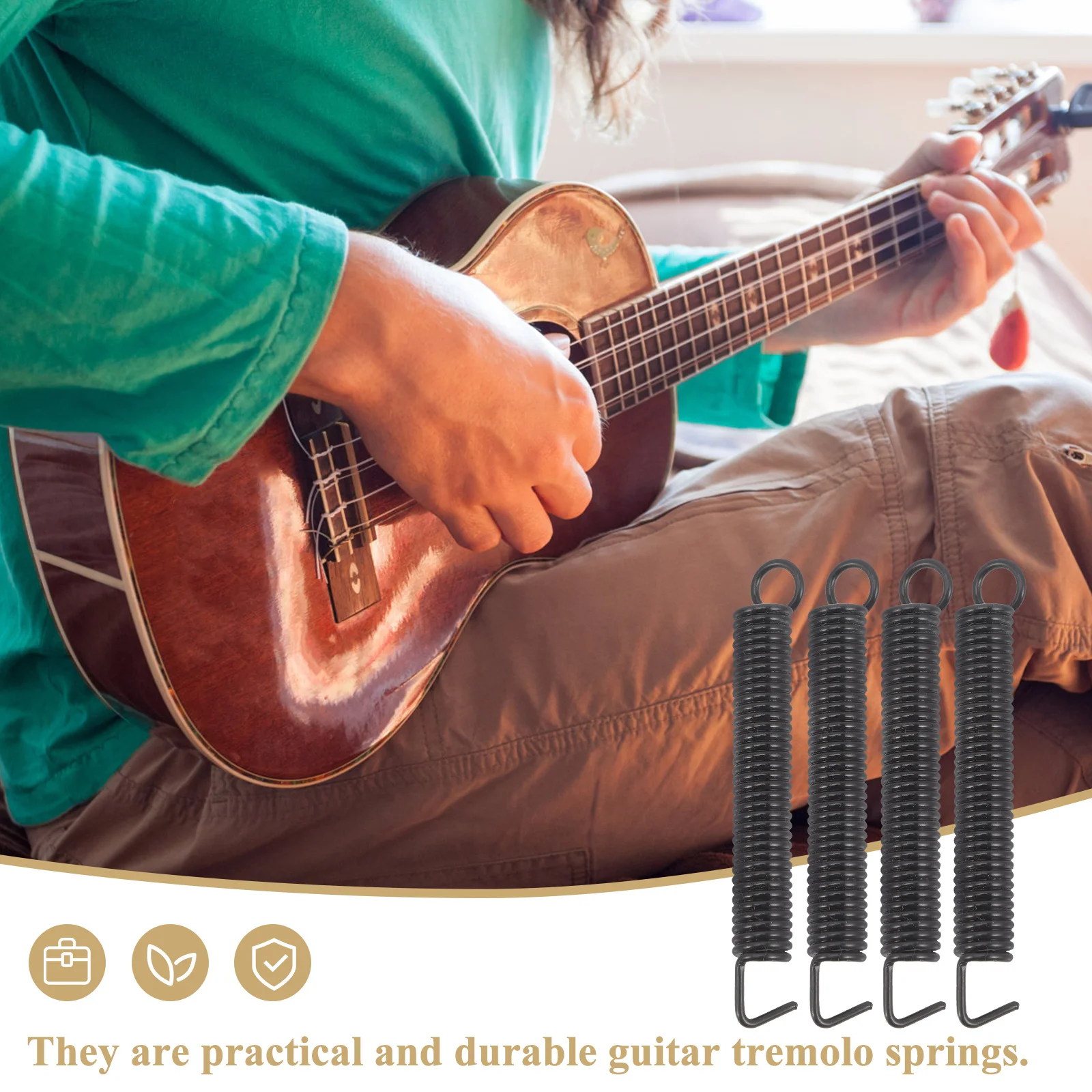 6pcs Tremolo for Electric Guitar Vibrato Bridge Tremolo Bridge Springs Durable Metal Practical Guitar Parts Accessories
6pcs Tremolo for Electric Guitar Vibrato Bridge Tremolo Bridge Springs Durable Metal Practical Guitar Parts Accessories