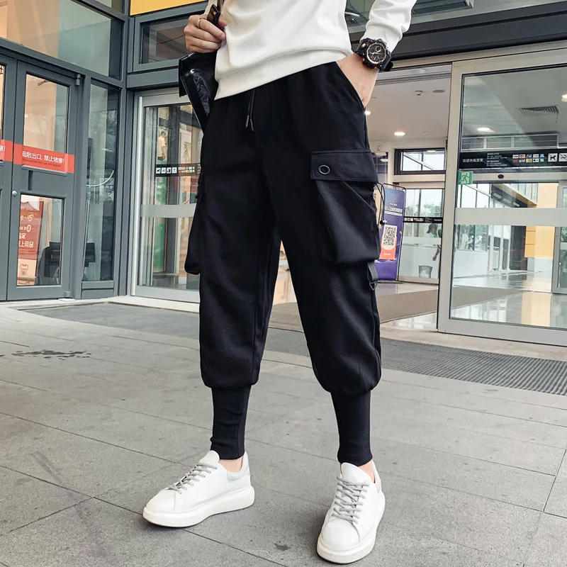 Loose Harem Pants Men Cargo Trousers Hip Hop Outdoor Casual Ankle Length Pant Fashion Streetwear Pocket Sweatpants
Loose Harem Pants Men Cargo Trousers Hip Hop Outdoor Casual Ankle Length Pant Fashion Streetwear Pocket Sweatpants
