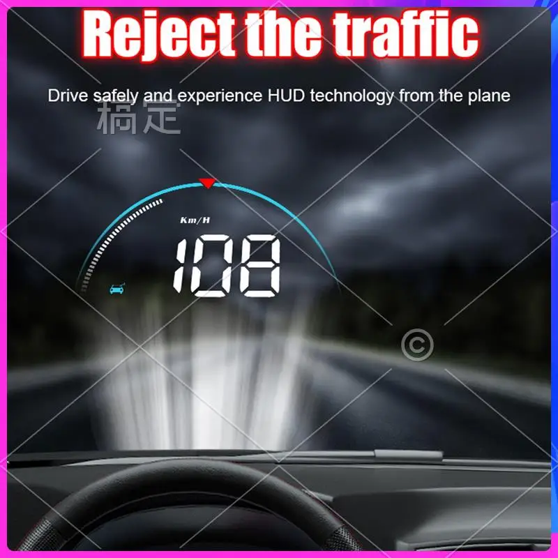 AR-M8 HUD Head-Up Display OBD Car Display Speedometer Universal Durable Easy To Use
AR-M8 HUD Head-Up Display OBD Car Display Speedometer Universal Durable Easy To Use