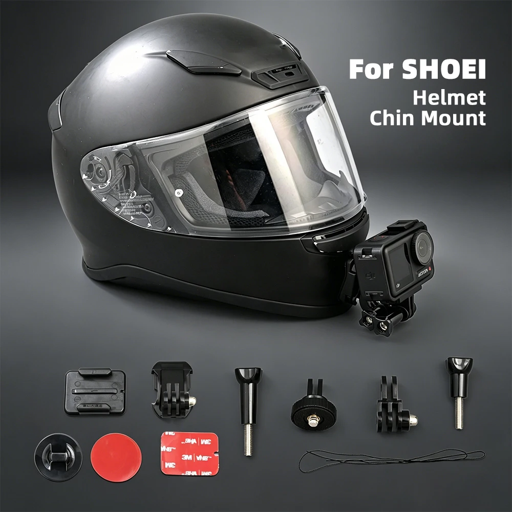 For SHOEI Customized Helmet Chin Mount for GoPro DJI Action 6 5Pro for Insta360 Ace Pro2 X5 X4 X3 Action Camera Accessories
For SHOEI Customized Helmet Chin Mount for GoPro DJI Action 6 5Pro for Insta360 Ace Pro2 X5 X4 X3 Action Camera Accessories