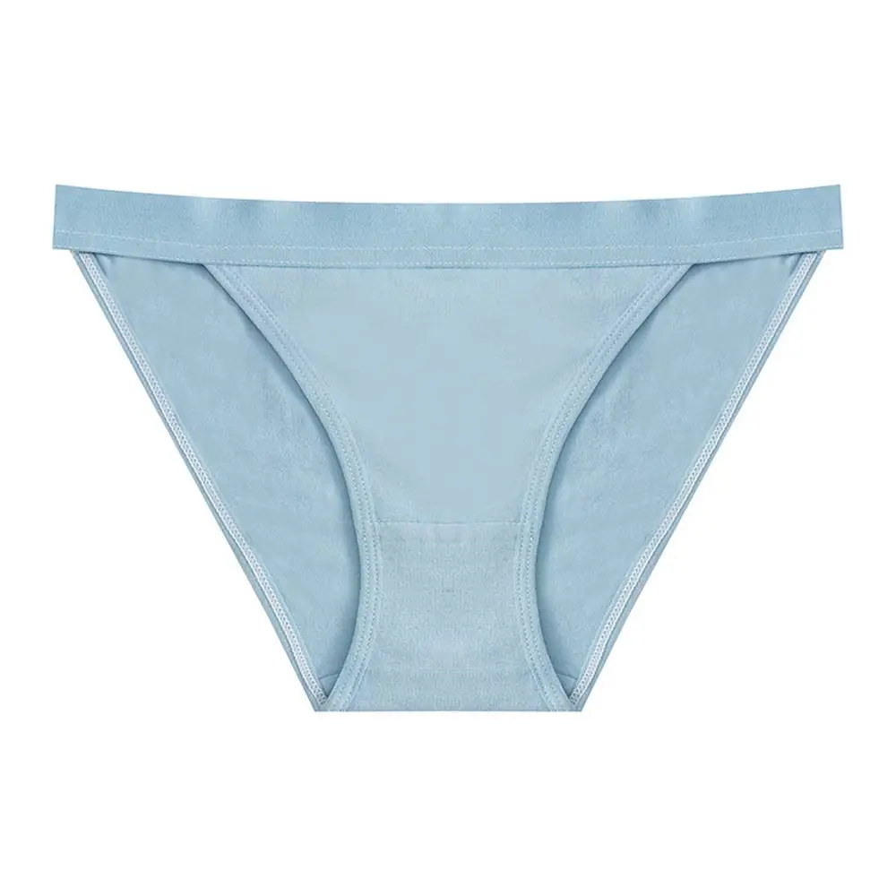 Breathable Ultra-thin Summer Low Waist Panties Solid Color Sexy Panties Cotton Panties Pure Color Briefs Women Intiates
Breathable Ultra-thin Summer Low Waist Panties Solid Color Sexy Panties Cotton Panties Pure Color Briefs Women Intiates