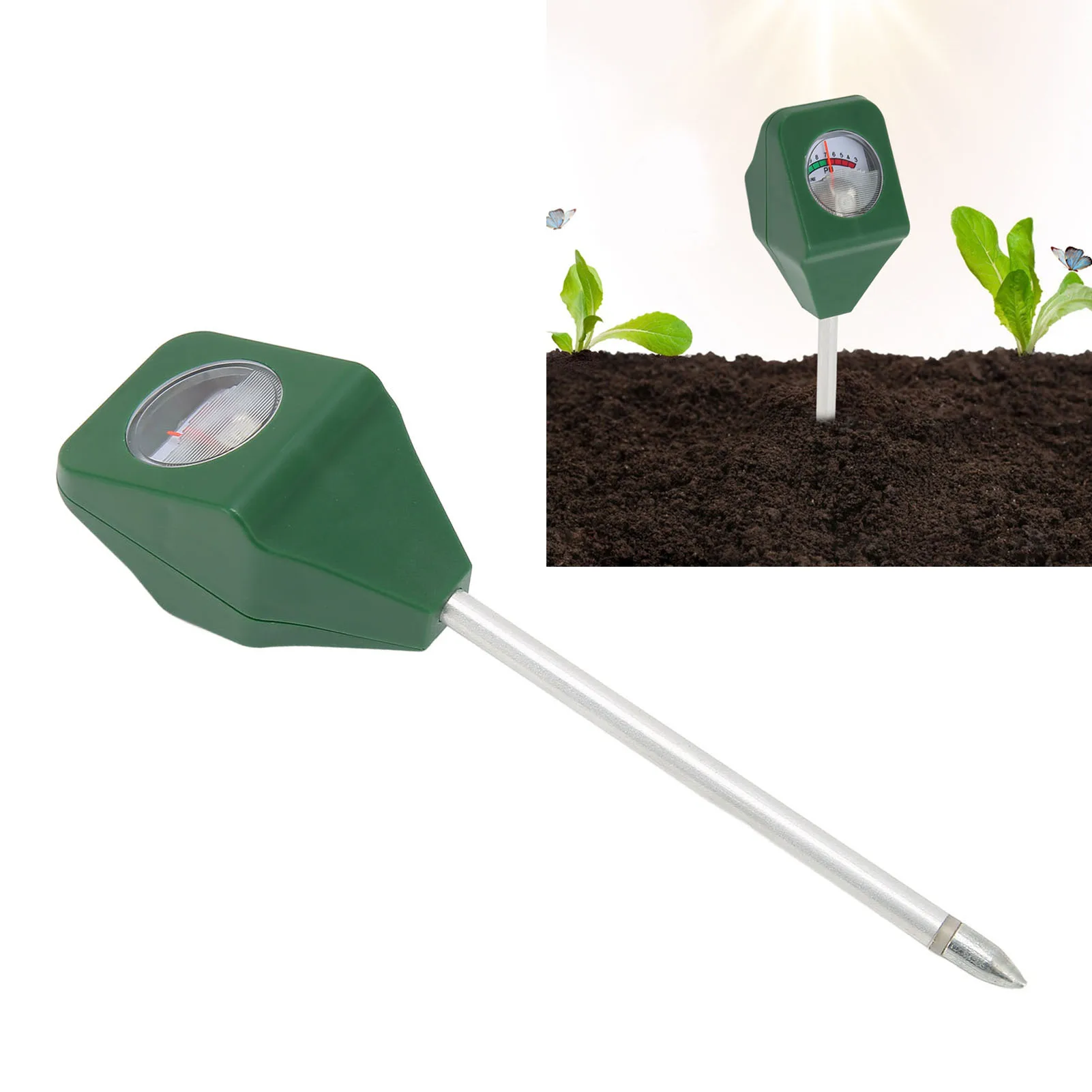 Mini Soil PH Meter Portable Single Needle High Sensitivity Probe Plug And Play Soil PH Sensor For Garden Lawn Farm
Mini Soil PH Meter Portable Single Needle High Sensitivity Probe Plug And Play Soil PH Sensor For Garden Lawn Farm