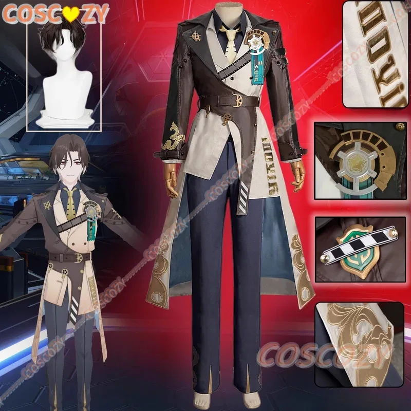Reca Cosplay Game Honkai Star Rail Costume Mr. Reca PU Coat Gloves Uniform Wig Full Set Game Reca Party Convention Outfits
Reca Cosplay Game Honkai Star Rail Costume Mr. Reca PU Coat Gloves Uniform Wig Full Set Game Reca Party Convention Outfits