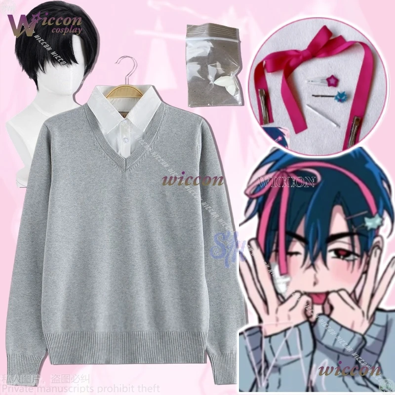 Round7 Blink Gone Ivan Anime Alien Stage Cosplay Korea Idol Card False two-piece Uniform Kawaii Jirai Kei Headwear Bow Halloween
Round7 Blink Gone Ivan Anime Alien Stage Cosplay Korea Idol Card False two-piece Uniform Kawaii Jirai Kei Headwear Bow Halloween