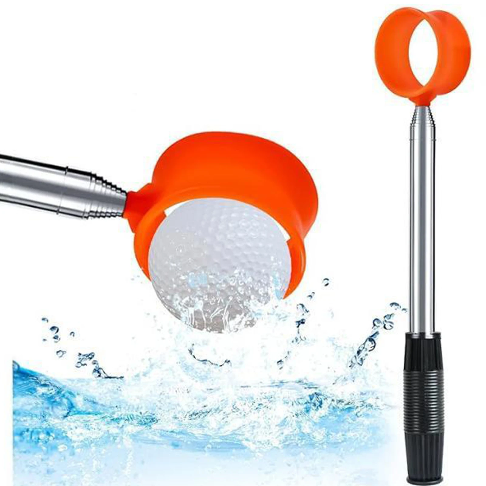 Telescopic Stainless Steel Golf Ball Picker Plastic Head Balls Picking Tool Golfing Accessories Training Aids
Telescopic Stainless Steel Golf Ball Picker Plastic Head Balls Picking Tool Golfing Accessories Training Aids
