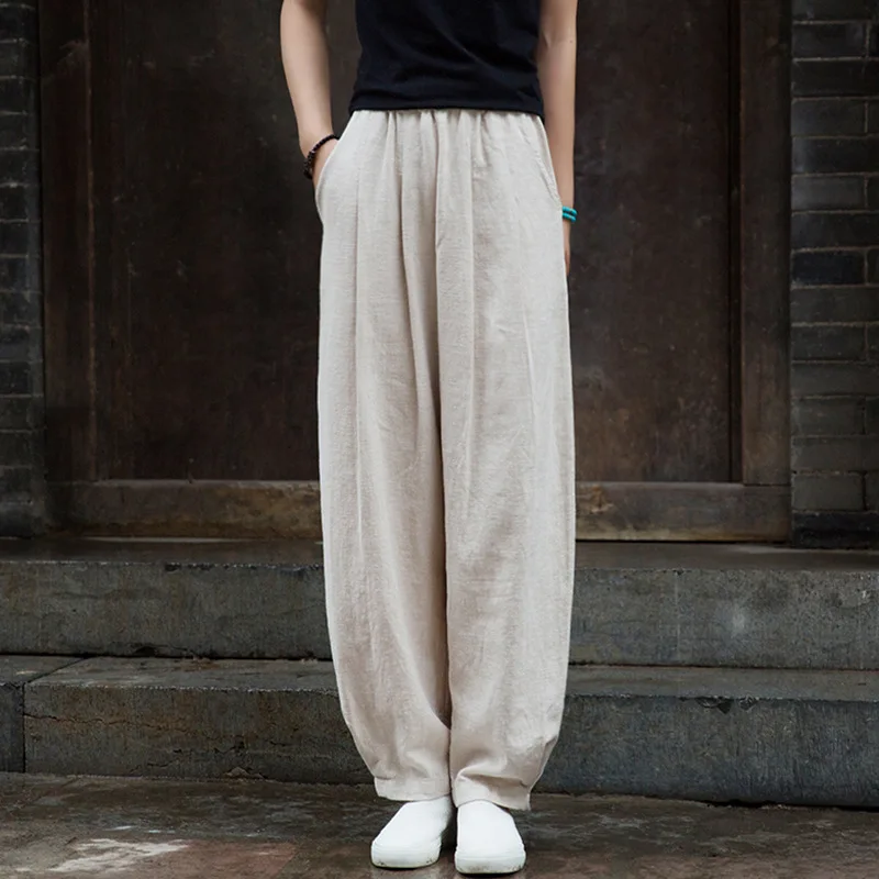 Casual Style Cotton Linen Trouser Solid Color Women Pants 2022 Spring Summer Ramie Elastic Waist Women Vintage Pants
Casual Style Cotton Linen Trouser Solid Color Women Pants 2022 Spring Summer Ramie Elastic Waist Women Vintage Pants