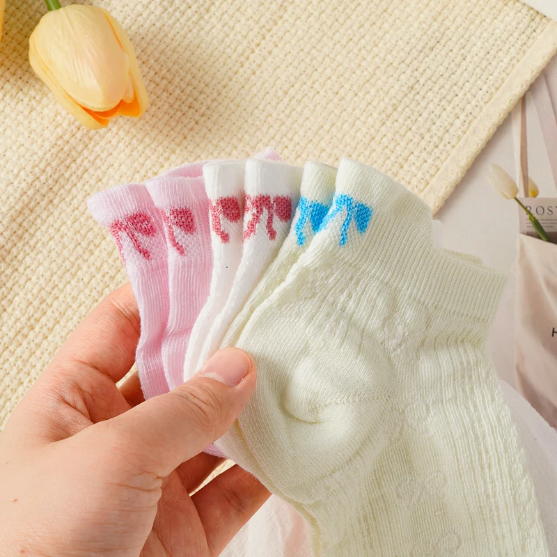 5 пар женских носков с бантом, тонкие дышащие короткие носки в японском балетном стиле, сетчатые однотонные носки для женщин
5 пар женских носков с бантом, тонкие дышащие короткие носки в японском балетном стиле, сетчатые однотонные носки для женщин
