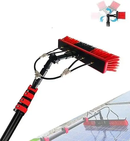 30ft Telescopic Water Fed Pole Kit - Aluminum Extension for Outdoor Window Cleaning Includes Brush & Spray Washer for
30ft Telescopic Water Fed Pole Kit - Aluminum Extension for Outdoor Window Cleaning Includes Brush & Spray Washer for