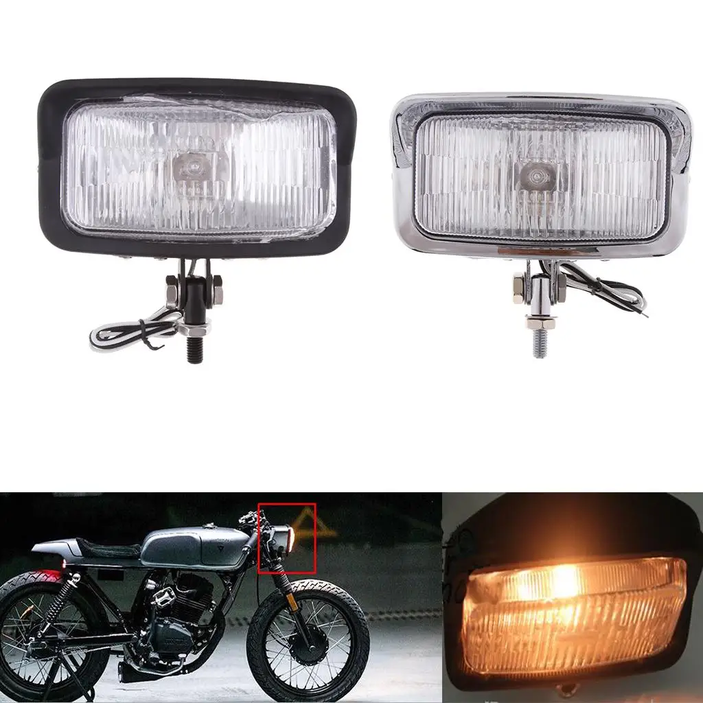 Chrome Motorcycle Rectangle Headlight 7 Inch Steel Housing Retro Style Lamp for Universal Bike Accessories
Chrome Motorcycle Rectangle Headlight 7 Inch Steel Housing Retro Style Lamp for Universal Bike Accessories