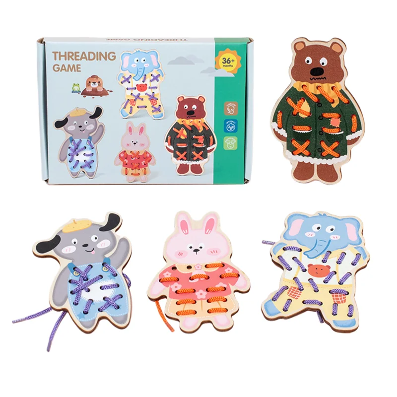 Children Embroidery Threading Game Montessori Toys DIY Material Threading Board Educational Fine Motor Skills Training Toys gift
Children Embroidery Threading Game Montessori Toys DIY Material Threading Board Educational Fine Motor Skills Training Toys gift