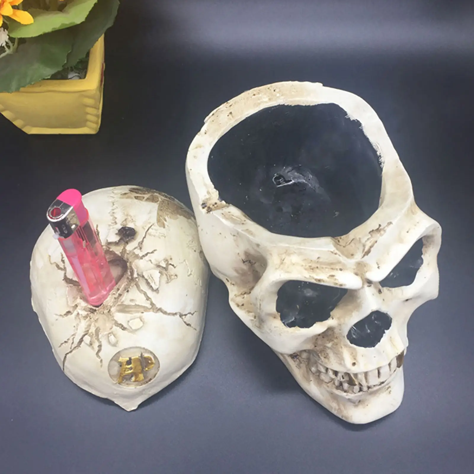 Resin Skull Room Accessories Home Deecor Products Halloween Decor Sculpture Candy Holder Aschenbecher Lustig
Resin Skull Room Accessories Home Deecor Products Halloween Decor Sculpture Candy Holder Aschenbecher Lustig
