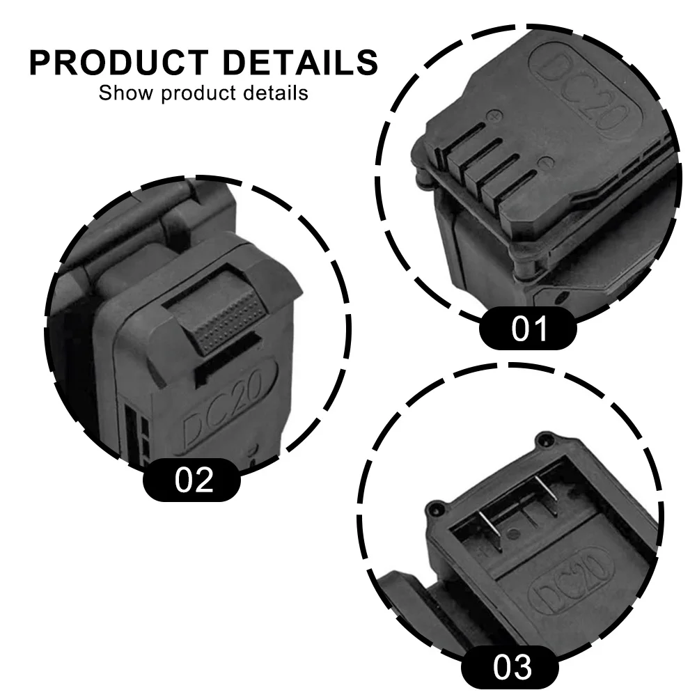 20V Rotary Hammer Battery Converter: Dual Battery Adapter For Electric Hammer Converter Drills Battery Adapter Power Tools
20V Rotary Hammer Battery Converter: Dual Battery Adapter For Electric Hammer Converter Drills Battery Adapter Power Tools